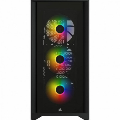 Корпус Corsair iCUE 4000X RGB Tempered Glass Black (CC-9011204-WW)