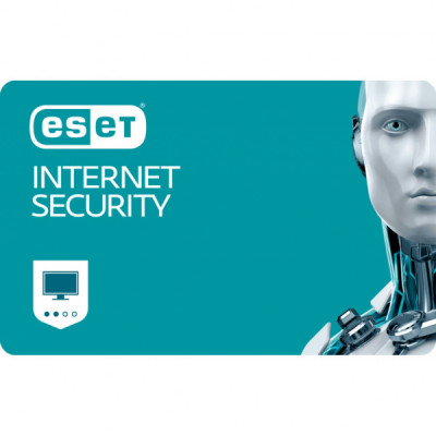 Антивірус Eset Internet Security 4ПК 12 міс. base/20 міс подовження конверт (2012-5-key)