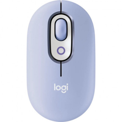 Мишка Logitech POP Mouse With Emoji Bluetooth Lilac (910-007414)