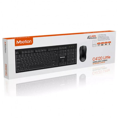Комплект Meetion C4120 Little Wireless UA Black (MT-C4120LITTLE-A-RUA)