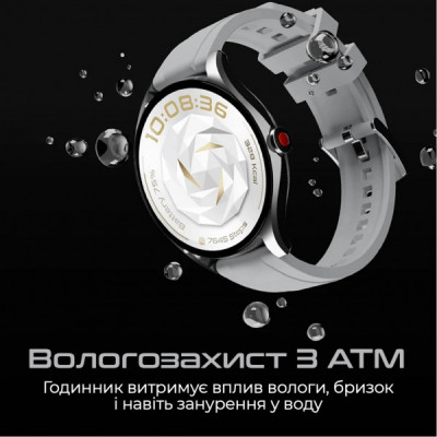 Смарт-годинник HiFuture aura 2 silver (aura2.silver)