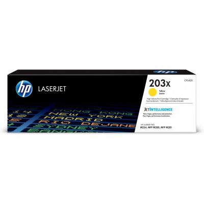 Картридж HP CLJ 203X Yellow 2.5K (CF542X)