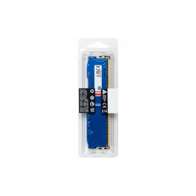 Модуль пам'яті для комп'ютера DDR3 4GB 1600 MHz Fury Beast Blue Kingston Fury (ex.HyperX) (KF316C10B/4)