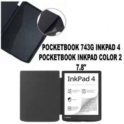 Чохол до електронної книги BeCover PocketBook 743G InkPad 4/InkPad Color 2/InkPad Color 3 (7.8") Red (710069)