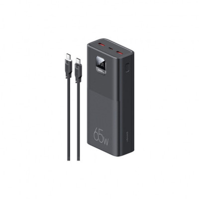 Батарея універсальна Usams PB68 30000mAh PD/3.0/65W, QC/3.0, Black (ATXLOGTC01)