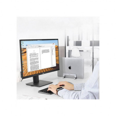 Підставка до ноутбука Ugreen LP258 Vertical Laptop Stand Silver (20471) Підставка до ноутбука Ugreen LP258 Vertical Laptop Stand Silver (20471)