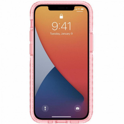 Чохол до мобільного телефона Incipio Grip Case for iPhone 12 Mini Party Pink/Clear (IPH-1889-PNK)