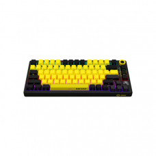 Клавіатура Lorgar KBP7075W Pro RGB Wireless/Bluetooth/USB UA Black/yellow (LRG-KBP7075W-YL-US)
