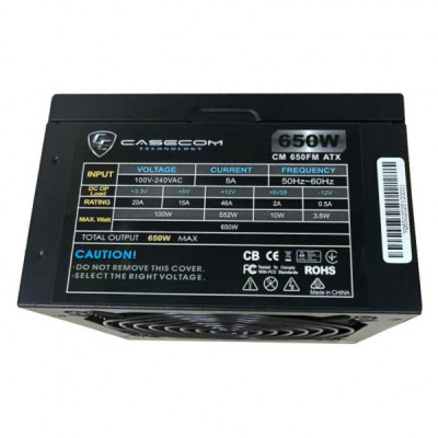 Блок живлення Casecom 650W (CM 650FM ATX)