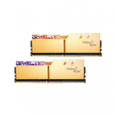 Модуль пам'яті для комп'ютера DDR4 64GB (2x32GB) 3600 MHz TridentZ RGB Royal Gold G.Skill (F4-3600C18D-64GTRG)