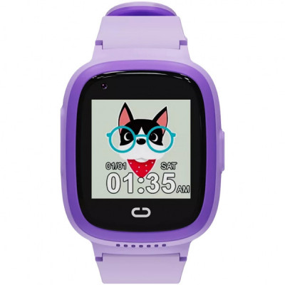 Смарт-годинник Canyon Sunny KW-48 Video 4G GPS Games Music Violet (CNE-KW48VL)