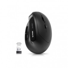 Мишка REAL-EL RM-490W Wireless/Bluetooth Black (EL123200058)
