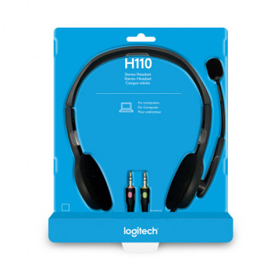 Навушники Logitech H111 Stereo Headset with 1*4pin jack (981-000593)