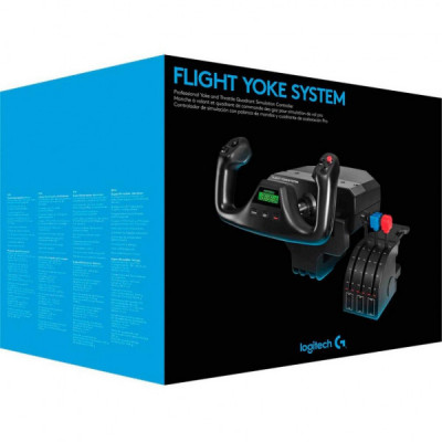 Кермо Logitech G Saitek PRO Flight Yoke System (945-000004)