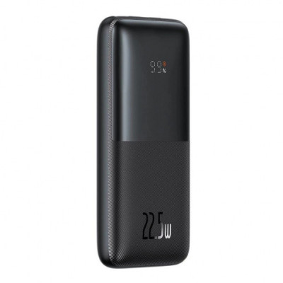 Батарея універсальна Baseus Bipow Pro Digital 10000mAh 22.5W, Black (PPBD040001)