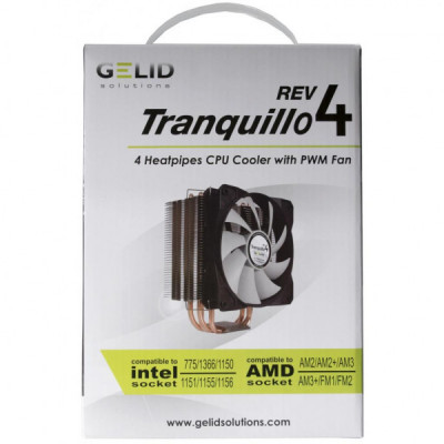 Кулер до процесора Gelid Solutions Tranquillo Rev.4 (CC-TranQ-04-B)