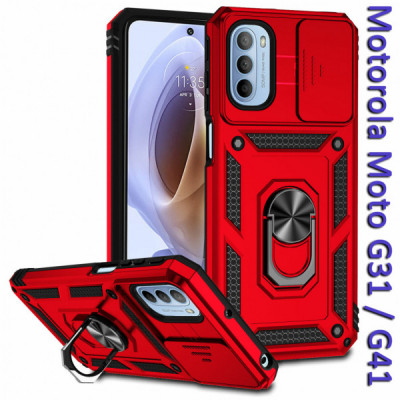 Чохол до мобільного телефона BeCover Military Motorola Moto G31 / G41 Red (708193)