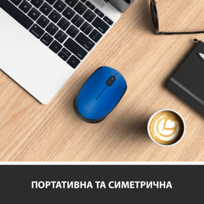 Мишка Logitech M171 Blue (910-004640)