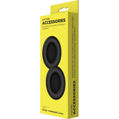 Амбушур Hator з протеїнової шкіри для лінійки гарнітур HATOR Hypergang 3 (ACC-401)