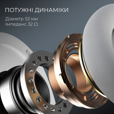 Навушники GamePro Asgard Skald 4-Mode White (HSW160W) Навушники GamePro Asgard Skald 4-Mode White (HSW160W)