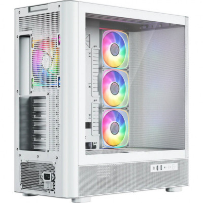 Корпус для ПК Modecom VOLCANO AQ500 ARGB LCD 6,2 (MC-A-AQ500-4FA-W)