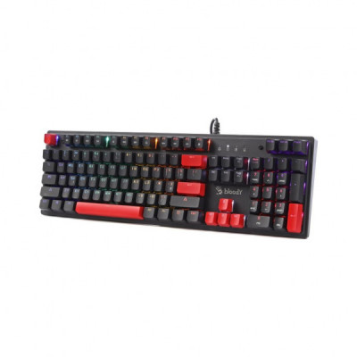 Клавіатура A4Tech Bloody S525N RGB BLMS Red Switch USB Fire Black (4711421002066)