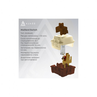 Клавіатура Ajazz AK980 V2 Maillard Switch Wireless/Bluetooth/USB UA Black/Grey/Yellow (AK980-V2-M-BGY) Клавіатура Ajazz AK980 V2 Maillard Switch Wireless/Bluetooth/USB UA Black/Grey/Yellow (AK980-V2-M-BGY)