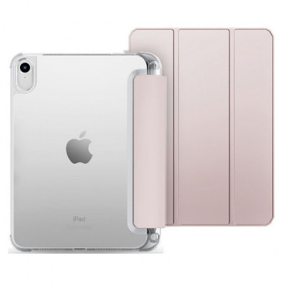 Чохол до планшета BeCover TPU Edge mount Apple Pencil Apple iPad Air 5 (2022) 10.9" Pink (708773)