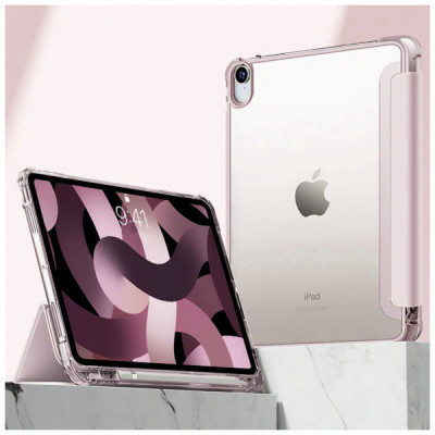 Чохол до планшета BeCover TPU Edge mount Apple Pencil Apple iPad Air 5 (2022) 10.9" Pink (708773)