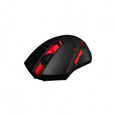 Мишка Defender M601WL-BA Wireless + mouse pad Black/Red (78227)