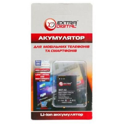 Акумуляторна батарея для телефону Extradigital Sony Ericsson BST-42 (850 mAh) (DV00DV6076)