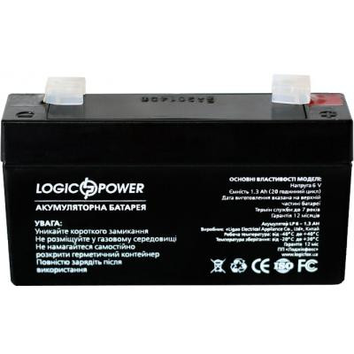 Батарея до ДБЖ LogicPower LPM 6В 1.3 Ач (4157)