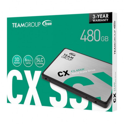 Накопичувач SSD 2.5" 480GB Team (T253X5480G0C101)