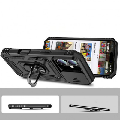 Чохол до мобільного телефона BeCover Military Apple iPhone 16 Plus Black (712154)