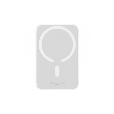Батарея універсальна Baseus Magnetic Wireless Mini Air 6000mAh 20W PD, QC, Qi-15W, White (6932172641429)