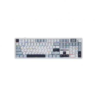 Клавіатура Aula F108 Pro Reaper Switch USB/Bluetooth/2.4G White (6978080501318)
