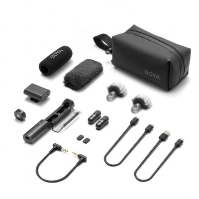 Мікрофон Boya Magic-03 Type-C/TRS Black (Magic-03) Мікрофон Boya Magic-03 Type-C/TRS Black (Magic-03)