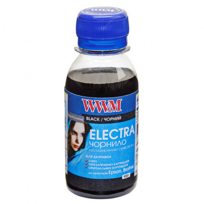 Чорнило WWM EPSON UNIVERSAL ELECTRA 100ml Black (EU/B-2)