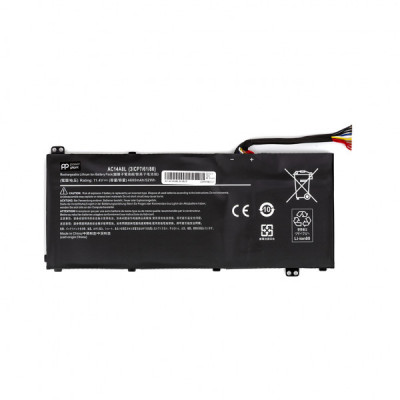 Акумулятор до ноутбука PowerPlant ACER Aspire V15 NITRO (AC15B7L) 11.4V 4600mAh (NB410415)