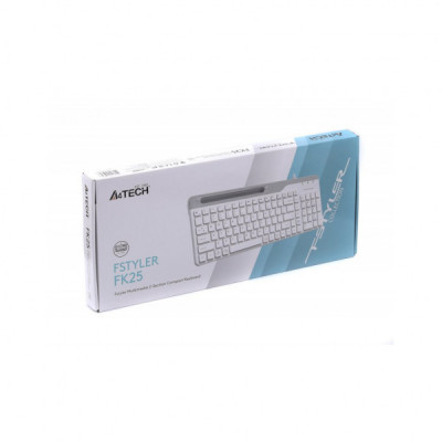 Клавіатура A4Tech FK25 USB White