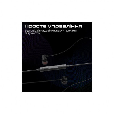 Навушники Promate Vibe-LT Black (vibe-lt.black)