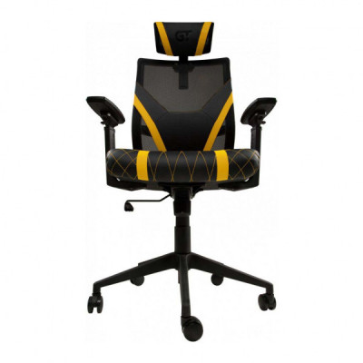 Крісло ігрове GT Racer X-6674 Black/Yellow