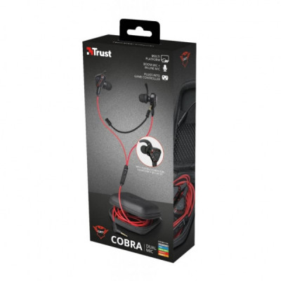 Навушники Trust GXT 408 Cobra Multiplatform 3.5mm RED (23029)