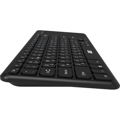 Клавіатура 2E KT100 Touch Wireless UA Black (2E-KT100WB_UA)