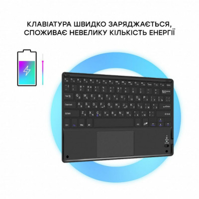 Чохол до планшета AirOn Premium iPad 10.2" 2019/2020/2021 7/8/9th Gen Air 3 Kbd+Tch (4822352781058)