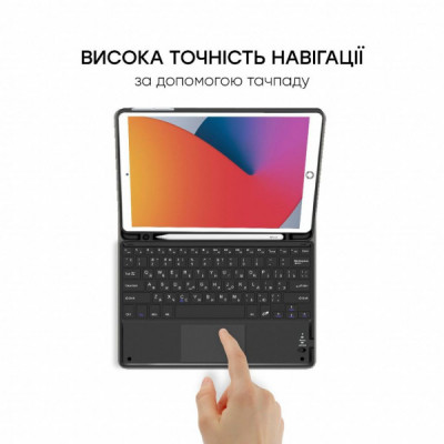 Чохол до планшета AirOn Premium iPad 10.2" 2019/2020/2021 7/8/9th Gen Air 3 Kbd+Tch (4822352781058)