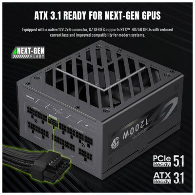 Блок живлення Gamemax 1200W (GZ 1200G BK)