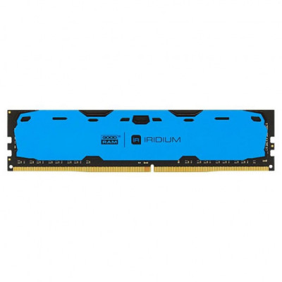 Модуль пам'яті для комп'ютера DDR4 16GB 2400 MHz Iridium Blue Goodram (IR-B2400D464L17/16G)