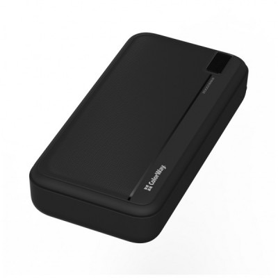 Батарея універсальна ColorWay 20 000 mAh PD/22.5W, QC/3.0, black (CW-PB200LPA4BK-PD)