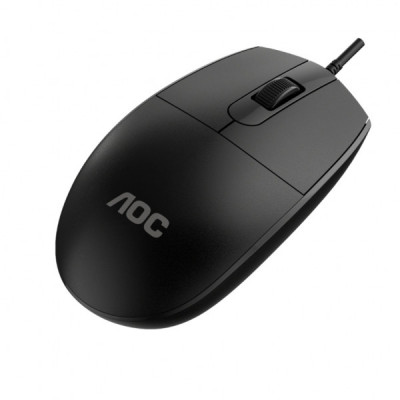 Мишка AOC MS100B USB Black (MS100B/LA)
